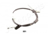 JAPANPARTS BC-801 trosas, stovėjimo stabdys 
 Stabdžių sistema -> Valdymo svirtys/trosai
54402-M79G00, 54402-M79G10, 54402M79G10