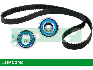 LUCAS ENGINE DRIVE LDK0316 paskirstymo diržo komplektas 
 Techninės priežiūros dalys -> Papildomas remontas
71736726, 71736795, 71736726, 71736795