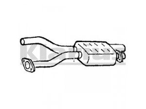 KLARIUS 220493 vidurinis duslintuvas 
 Išmetimo sistema -> Duslintuvas
1264901420, 1264907119