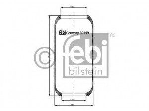 FEBI BILSTEIN 39149 dėklas, pneumatinė pakaba 
 Pakaba -> Pneumatinė pakaba
3111277