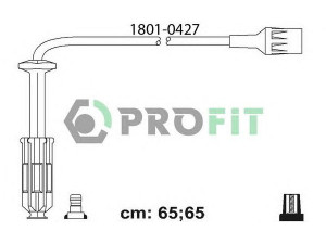 PROFIT 1801-0427 uždegimo laido komplektas 
 Kibirkšties / kaitinamasis uždegimas -> Uždegimo laidai/jungtys
