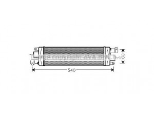 AVA QUALITY COOLING FT4337 tarpinis suslėgto oro aušintuvas, kompresorius 
 Variklis -> Oro tiekimas -> Įkrovos agregatas (turbo/superįkrova) -> Tarpinis suslėgto oro aušintuvas
51718679