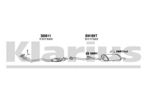 KLARIUS 060274U išmetimo sistema