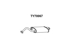VENEPORTE TY70067 galinis duslintuvas
174300G070
