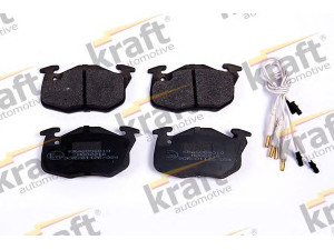 KRAFT AUTOMOTIVE 6006010 stabdžių trinkelių rinkinys, diskinis stabdys 
 Techninės priežiūros dalys -> Papildomas remontas
7701203213