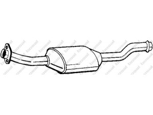 BOSAL 099-673 katalizatoriaus keitiklis 
 Išmetimo sistema -> Katalizatoriaus keitiklis
77.00.787.231, 77.00.796.097, 86.71.013.512