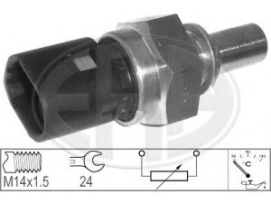 ERA 330316 siuntimo blokas, alyvos temperatūra 
 Aušinimo sistema -> Siuntimo blokas, aušinimo skysčio temperatūra
77 00 808 951, 70808951-1