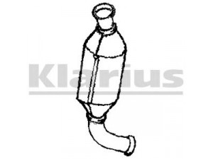 KLARIUS 321670 katalizatoriaus keitiklis 
 Išmetimo sistema -> Katalizatoriaus keitiklis
1731FN, 173805, 25051YV010, 1731FN