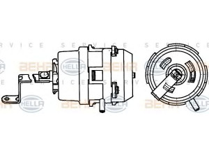HELLA 6NV 351 329-291 valdiklis, centrinio užrakto sistema
123 800 32 75, A 123 800 32 75