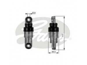 GATES T38217 vibracijos slopintuvas, V formos rumbuotas diržas
11281715626
