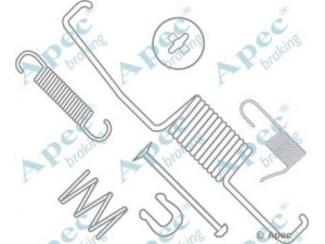 APEC braking KIT744 priedų komplektas, stabdžių trinkelės 
 Stabdžių sistema -> Būgninis stabdys -> Dalys/priedai
