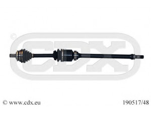 CDX 190517/48 kardaninis velenas 
 Ratų pavara -> Kardaninis velenas
36000532, 36000541