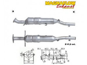 MAGNAFLOW 72515 katalizatoriaus keitiklis 
 Išmetimo sistema -> Katalizatoriaus keitiklis
1321119