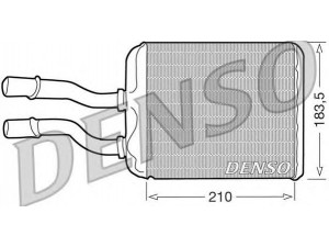 DENSO DRR01011 šilumokaitis, salono šildymas 
 Šildymas / vėdinimas -> Šilumokaitis
46799655, 52492019, 46799655, 52492019