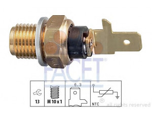 FACET 7.3154 siuntimo blokas, alyvos temperatūra 
 Elektros įranga -> Jutikliai
7 203 359, 95VW-10A998-AA, 1H0 919 563