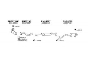 VENEPORTE 550268 išmetimo sistema 
 Išmetimo sistema -> Išmetimo sistema, visa