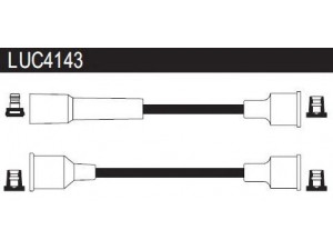 LUCAS ELECTRICAL LUC4143 uždegimo laido komplektas 
 Kibirkšties / kaitinamasis uždegimas -> Uždegimo laidai/jungtys
T499B