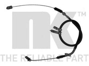 NK 903231 trosas, stovėjimo stabdys 
 Stabdžių sistema -> Valdymo svirtys/trosai
B09244410, B09244410A, B09244410B
