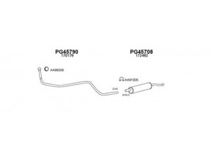 VENEPORTE 450469 išmetimo sistema