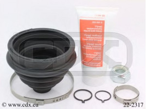 CDX 22-2317 gofruotoji membrana, kardaninis velenas 
 Ratų pavara -> Gofruotoji membrana