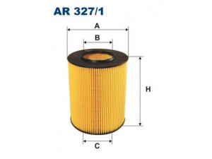 FILTRON AR327/1 oro filtras 
 Techninės priežiūros dalys -> Techninės priežiūros intervalai
1660940004, 01EFA147, PC1076