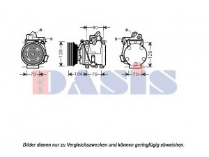 AKS DASIS 850693N kompresorius, oro kondicionierius 
 Oro kondicionavimas -> Kompresorius/dalys
8831042070