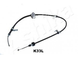 ASHIKA 131-0K-K33L trosas, stovėjimo stabdys 
 Stabdžių sistema -> Valdymo svirtys/trosai
597601G000, 597601G010
