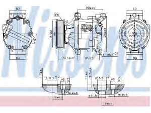 NISSENS 89324 kompresorius, oro kondicionierius 
 Oro kondicionavimas -> Kompresorius/dalys
4471700560, 46819144, 51746931