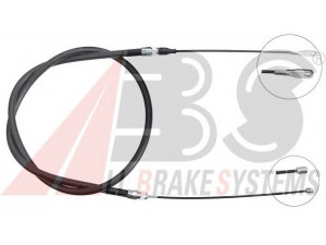 A.B.S. K12043 trosas, stovėjimo stabdys 
 Stabdžių sistema -> Valdymo svirtys/trosai
1244203685