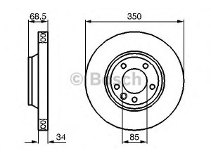 BOSCH 0 986 479 249 stabdžių diskas 
 Dviratė transporto priemonės -> Stabdžių sistema -> Stabdžių diskai / priedai
7L8 615 301, 955 351 401 50, 955 351 401 51