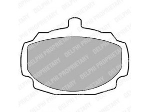 DELPHI LP7 stabdžių trinkelių rinkinys, diskinis stabdys 
 Techninės priežiūros dalys -> Papildomas remontas
8830570, C8G8834, GBP202, GBP256