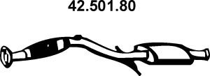 EBERSPÄCHER 42.501.80 priekinis duslintuvas 
 Išmetimo sistema -> Duslintuvas
28610-17000
