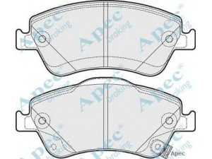 APEC braking PAD1641 stabdžių trinkelių rinkinys, diskinis stabdys 
 Techninės priežiūros dalys -> Papildomas remontas
0446502160, 0446502170, 0446502200