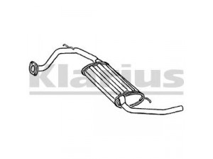 KLARIUS 240376 galinis duslintuvas 
 Išmetimo sistema -> Duslintuvas
18307SH3X06