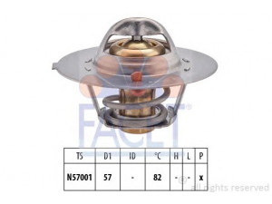 FACET 7.8209S termostatas, aušinimo skystis 
 Aušinimo sistema -> Termostatas/tarpiklis -> Thermostat
91 500 723, 9150072380, 1337.47