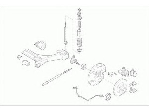 LEMFÖRDER VW-GOLF-RL009 vairavimo mechanizmas; rato pakaba 
 Ašies montavimas/vairavimo mechanizmas/ratai -> Prekių paieška pagal schemą