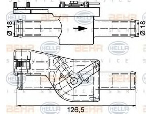 HELLA 9XL 351 328-091 valdymo vožtuvas, aušinimo skystis
000 830 92 84, A 000 830 92 84