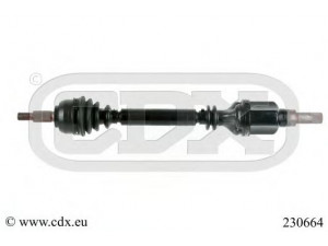 CDX 230664 kardaninis velenas 
 Ratų pavara -> Kardaninis velenas
7711497229, 8200330413