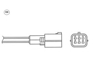 NGK 97682 lambda jutiklis 
 Variklis -> Variklio elektra
LF8L-18-8G1