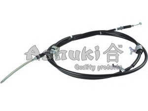 ASHUKI HRK12684 trosas, stovėjimo stabdys 
 Stabdžių sistema -> Valdymo svirtys/trosai
UR61-44-420, UR61-44-420A