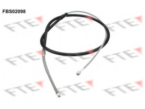 FTE FBS02098 trosas, stovėjimo stabdys 
 Stabdžių sistema -> Valdymo svirtys/trosai
1J0 609 721 D, 1J0 609 721 D