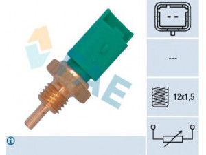 FAE 33705 jutiklis, variklio nišos temperatūra; siuntimo blokas, aušinimo skysčio temperatūra 
 Elektros įranga -> Jutikliai
96.368.023, 96.703.403.80, 9628454680