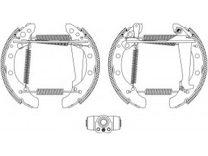 HELLA 8DB 355 004-041 stabdžių trinkelių komplektas 
 Techninės priežiūros dalys -> Papildomas remontas
1H0609525, 1H0609526, 1H0609526B