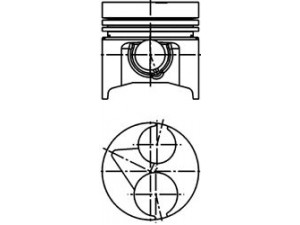 KOLBENSCHMIDT 40410600 stūmoklis
07916-27660
