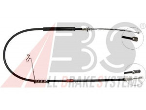 A.B.S. K17878 trosas, stovėjimo stabdys 
 Stabdžių sistema -> Valdymo svirtys/trosai
4041986, 4331041, YC152A635AF