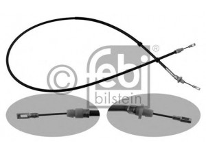 FEBI BILSTEIN 34395 trosas, stovėjimo stabdys 
 Stabdžių sistema -> Valdymo svirtys/trosai
163 420 08 85