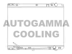AUTOGAMMA 104843 radiatorius, variklio aušinimas
253104D000, 253104D100