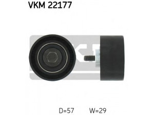 SKF VKM 22177 kreipiantysis skriemulys, paskirstymo diržas 
 Diržinė pavara -> Paskirstymo diržas/komplektas -> Laisvasis/kreipiamasis skriemulys
60652129, 60664403, 60671573, 60652129