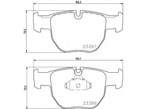 HELLA 8DB 355 009-301 stabdžių trinkelių rinkinys, diskinis stabdys 
 Techninės priežiūros dalys -> Papildomas remontas
SFC000010, SFC500050, SFC500080