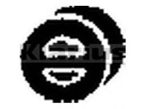 KLARIUS 420160 laikiklis, išmetimo sistema
1521863, 1591419, 3293876, 9275484